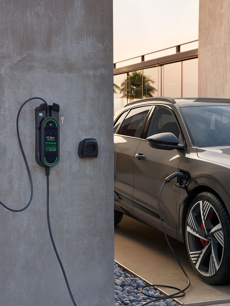 Home charging situation Audi Q8 e-tron